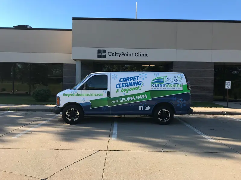 The van outside a UnityPoint Clinic